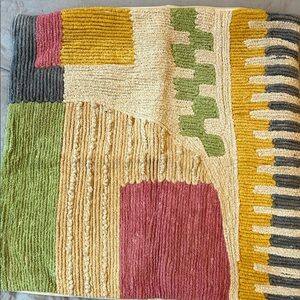 Multi-color pillow cover.  20x20